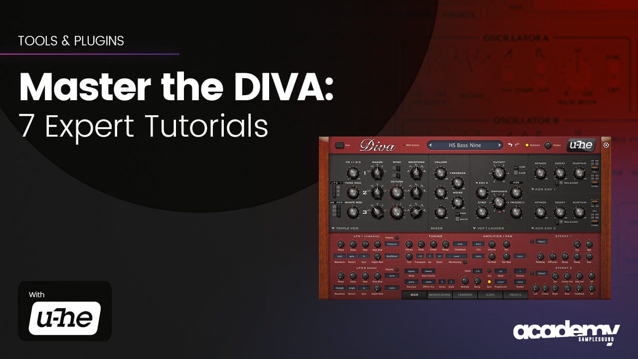 Master the DIVA Virtual Analogue Synthesizer: 7 Expert Tutorials for Crafting Unique Sounds