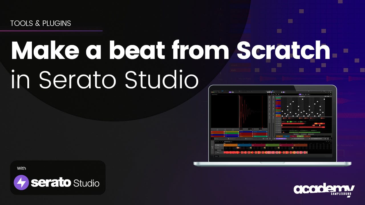 How to make a beat from Scratch in Serato Studio