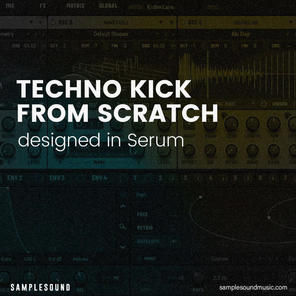 How to Design a Techno Kick from Scratch in Serum