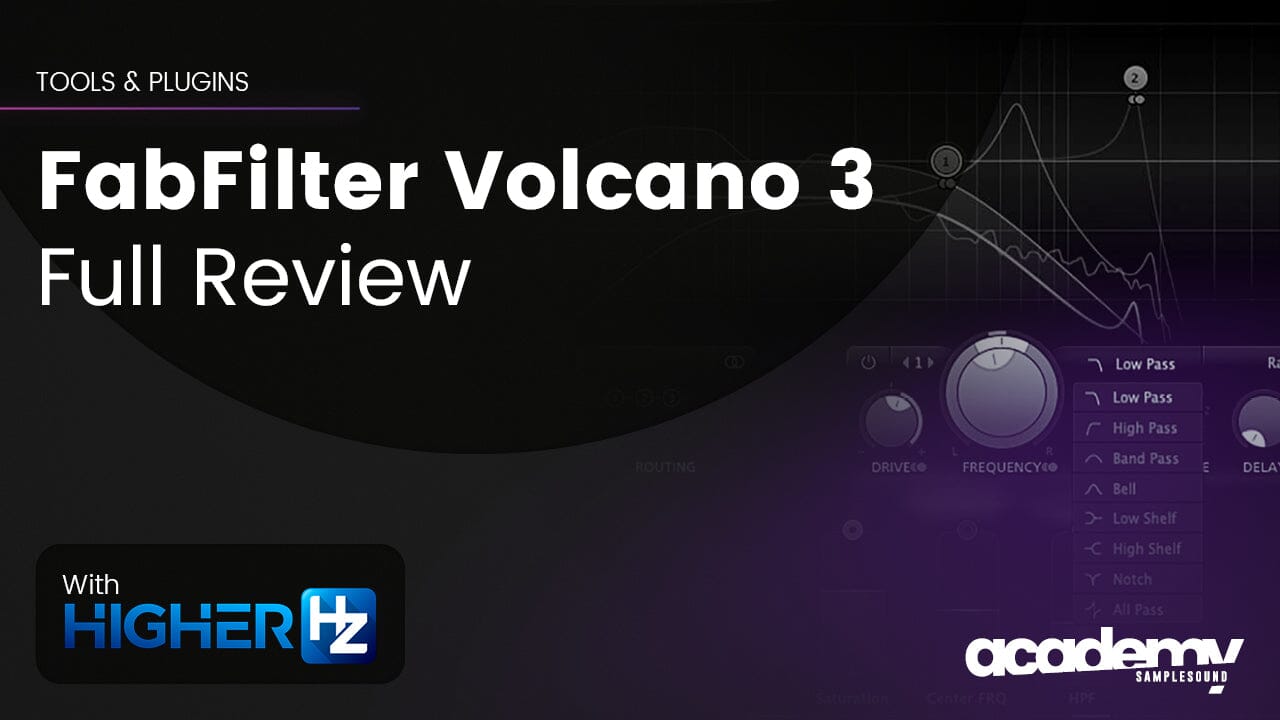 FabFilter Volcano 3 Full Review - EQ/filter Bands and Much More