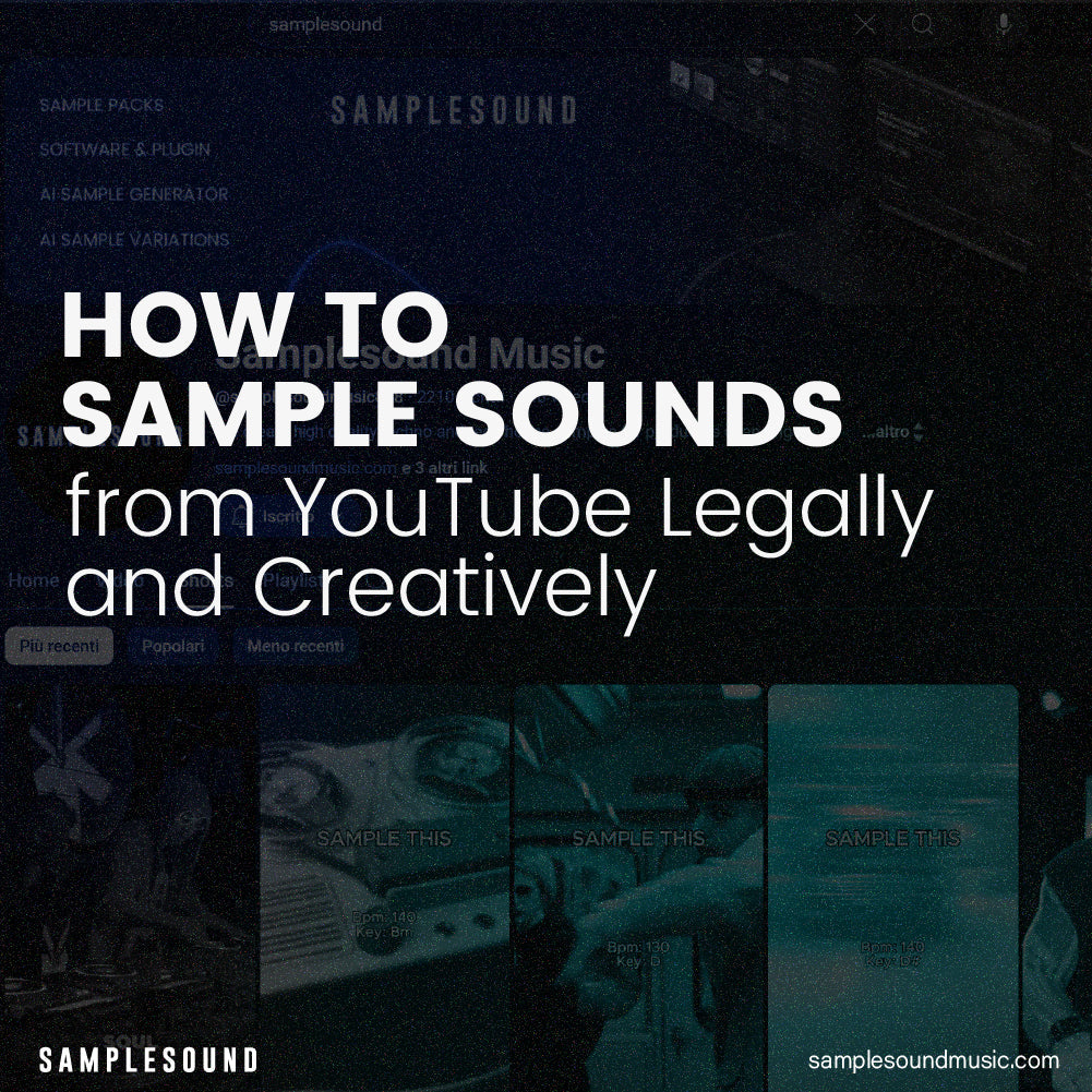 How to Sample Sounds from YouTube Legally and Creatively