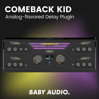 Baby Audio Comeback Kid - Analog-flavored Delay Plugin Software & Plugins Baby Audio