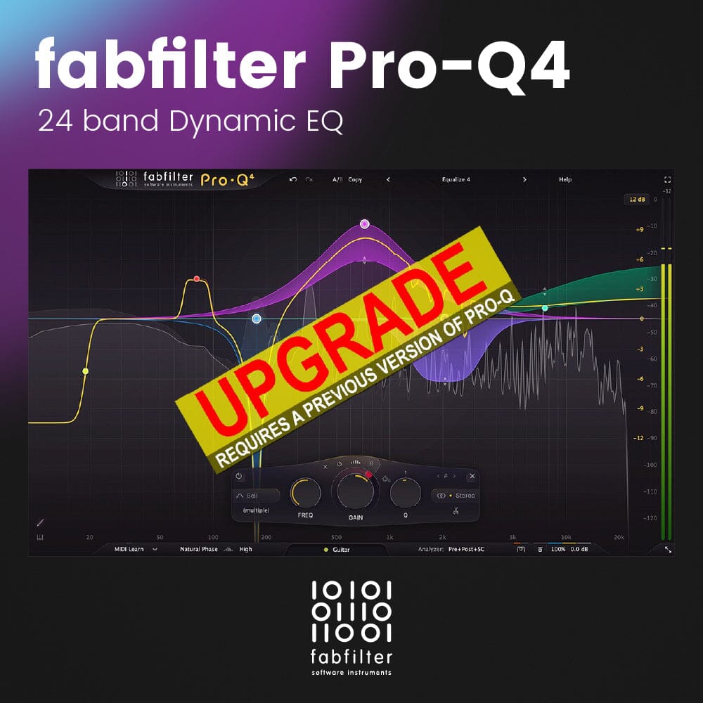 FabFilter Pro-Q 4 Upgrade Software & Plugins FabFilter - Software Instruments