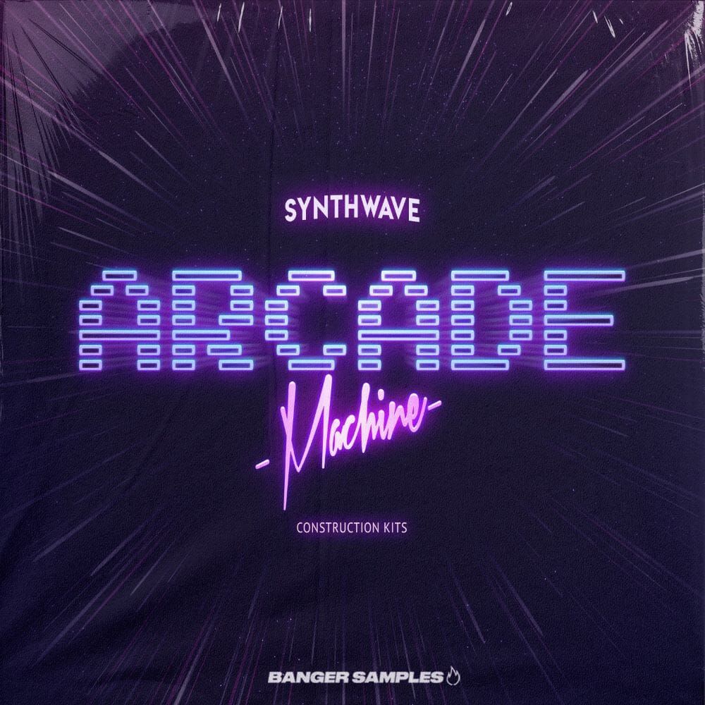 Arcade - Synthwave (Loops, Midi Files) Sample Pack Banger Samples