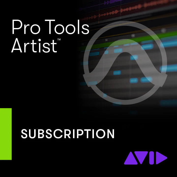 Pro Tools Artist - 1-Year Subscription Software & Plugins Avid