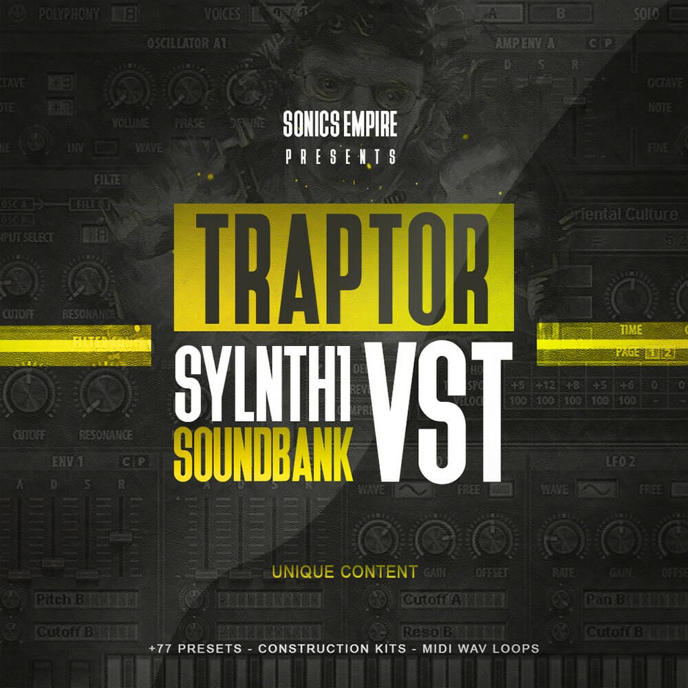 Traptor Sample Pack Sonics Empire