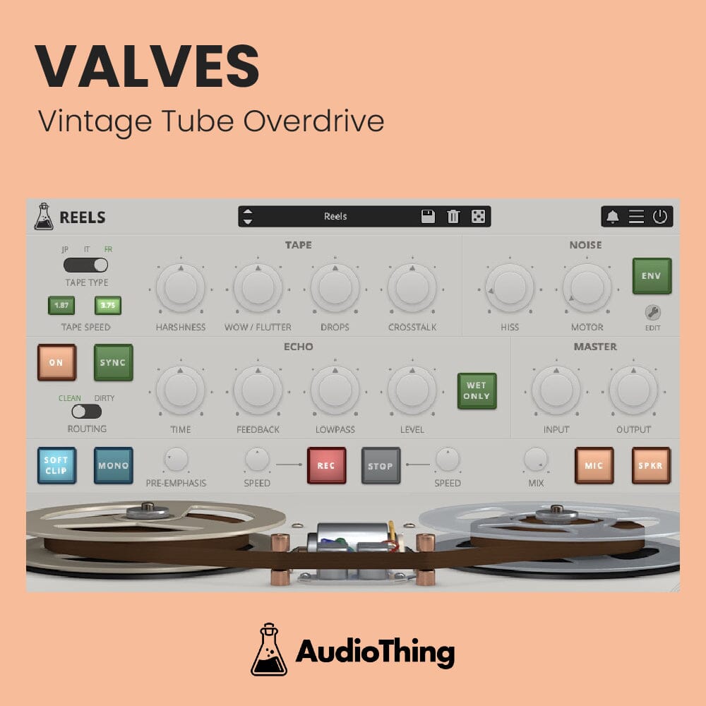 Reels Tape Emulation Plugin Samplesound