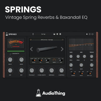 Springs - Vintage Spring Reverbs & Baxandall EQ Software & Plugins Audiothing