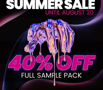 SUMMER 2023 SALE 40% OFF ON SAMPLE PACKS