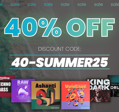 SUMMER SALE 2025 - 40% Off on All Sample Packs