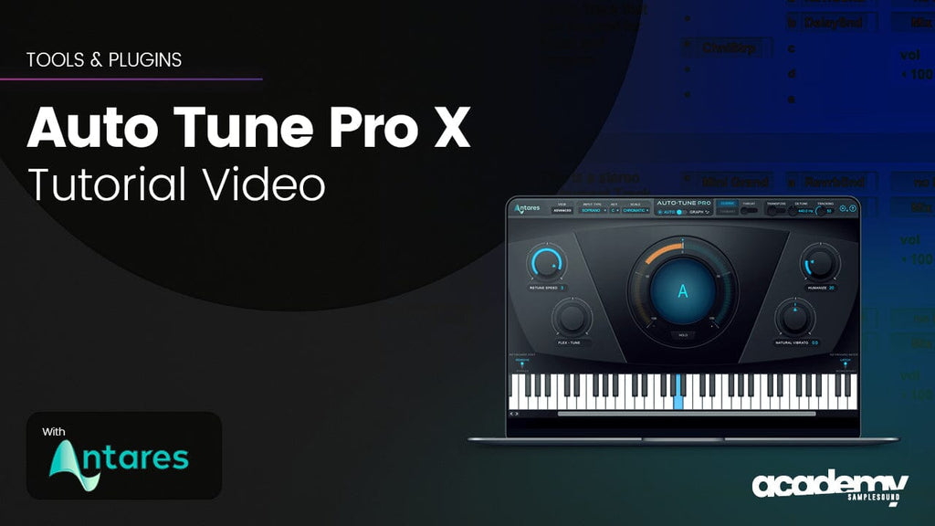 Tuning Sample Auto Tune Pro X Tutorial Video – Samplesound