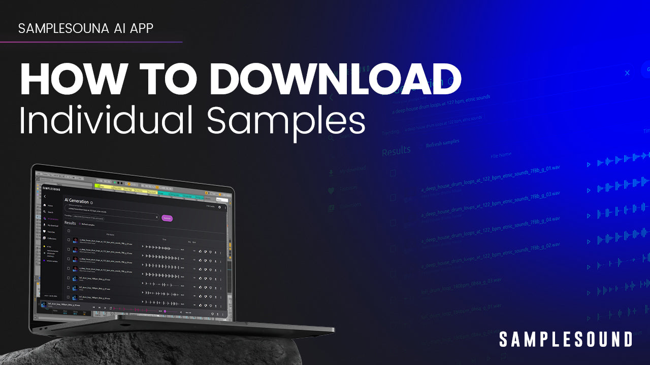 Audio Sampler Ico Fileapp How to Download Individual Samples Using the Samplesound App