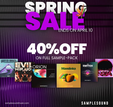SPRING SALE 2025 - 40% Off on All Sample Packs