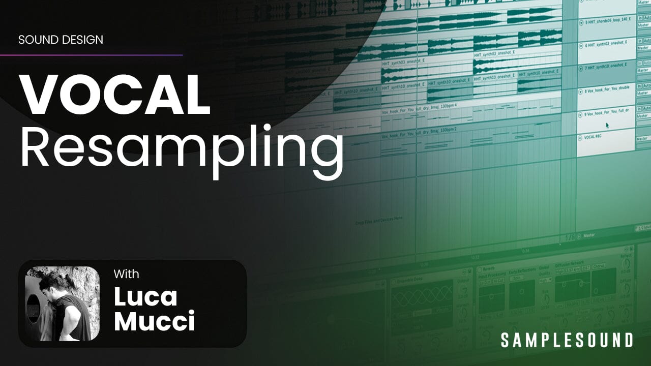 Resampling a Vocal Recording with any native sampler or plugin