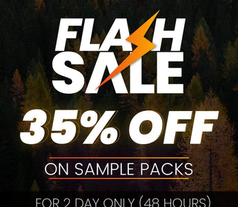 FLASH SALE / 35% OFF on full Sample Packs / 48H Only