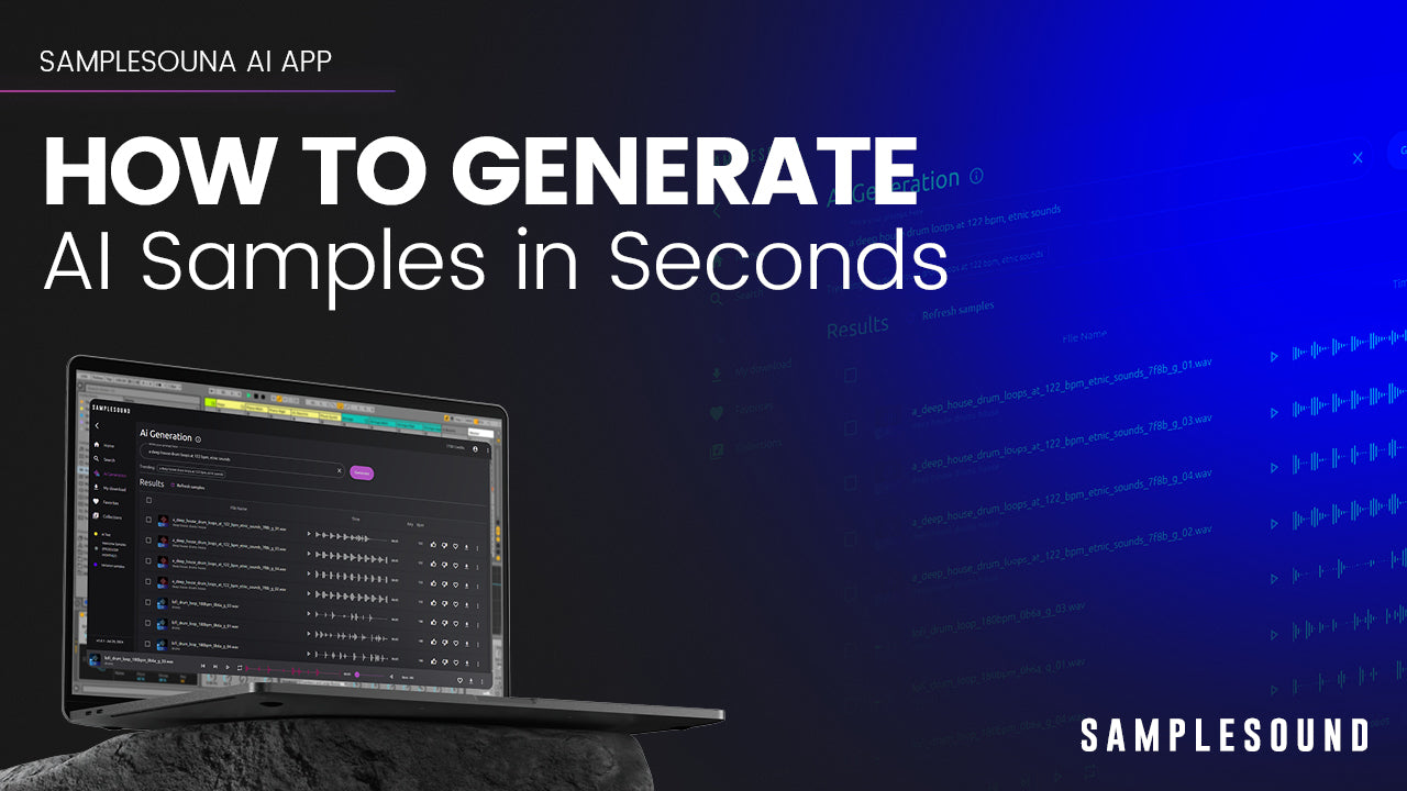 How to Generate AI-Powered Samples with the Samplesound Web App