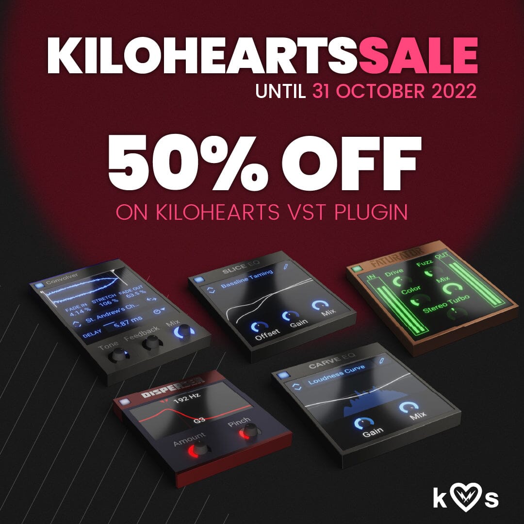 50% OFF on Kilohearts Effects - VST PLUGIN SALE - samplesound