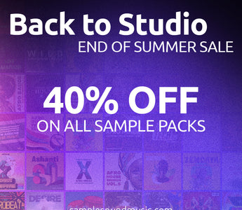 Back to Studio Sale – 40% Off All Sample Packs