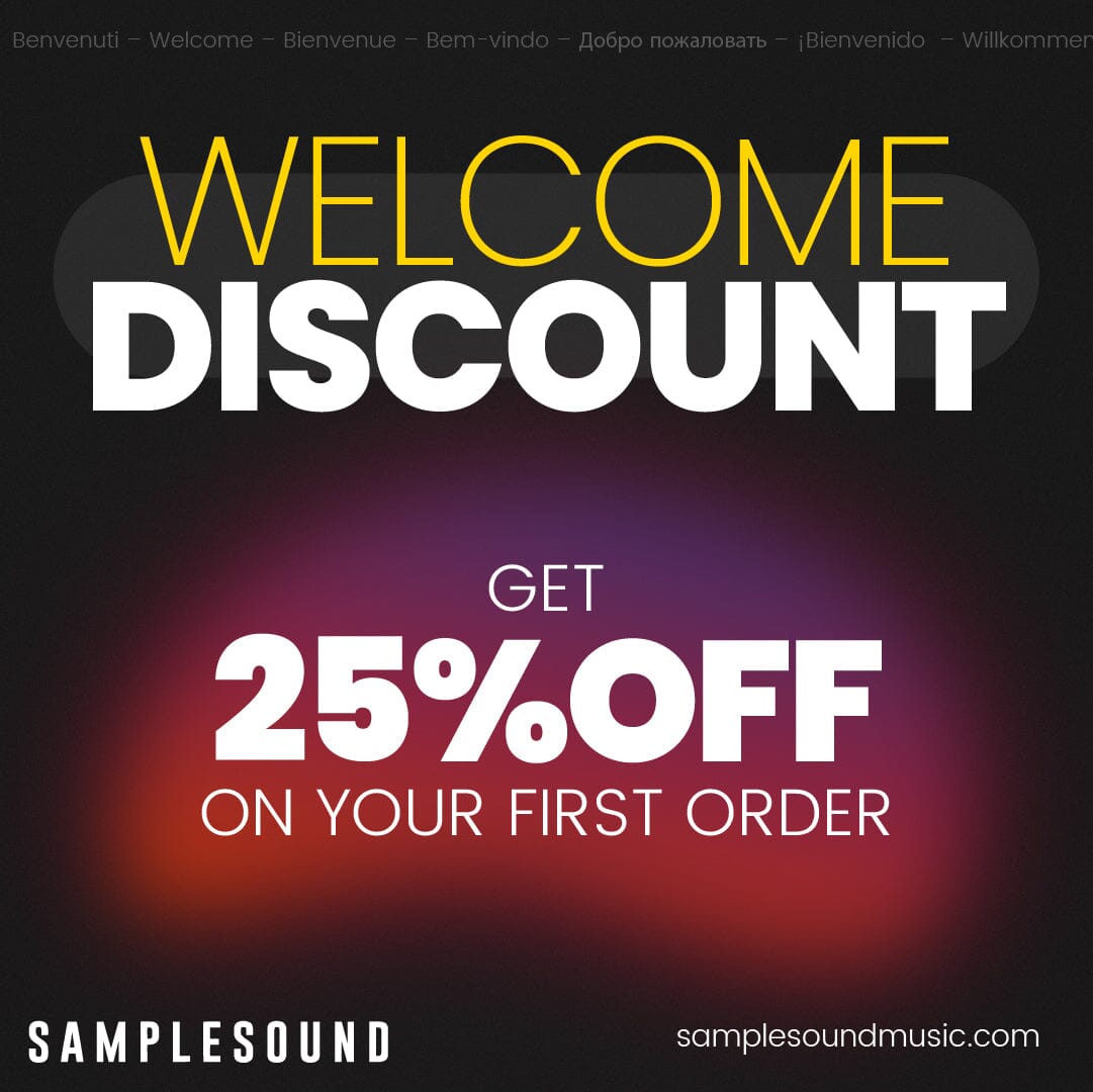 Welcome Discount - 25% Off On Your First Order