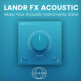 LANDR FX Acoustic - multi-FX plugin Software & Plugins Landr