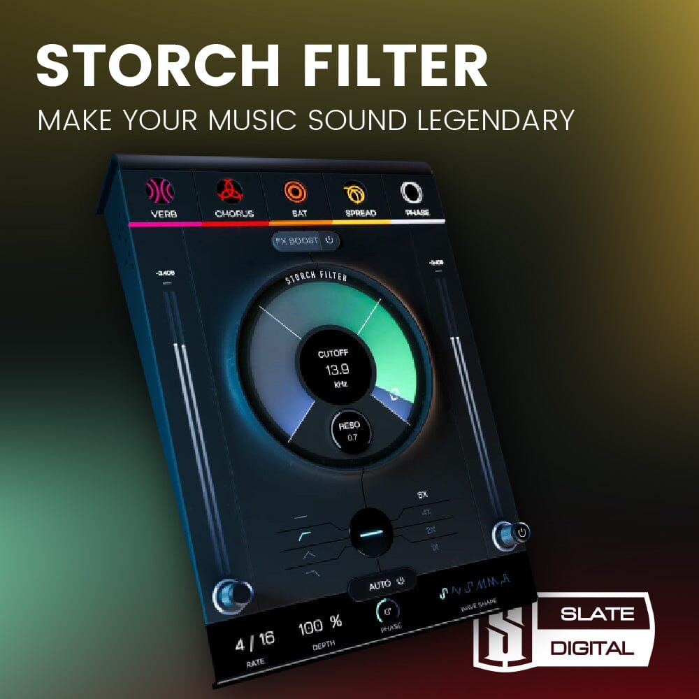 Storch Filter - Make Your Music Sound Legendary Software & Plugins Slate Digital