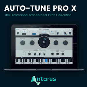 Auto-Tune Pro X: The industry standard for pitch correction and vocal effects Software & Plugins Antares