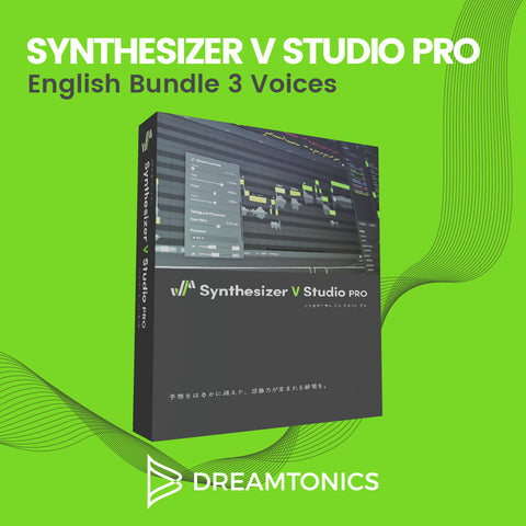 Dreamtonics Synthesizer V English Bundle 3 Voices – Samplesound