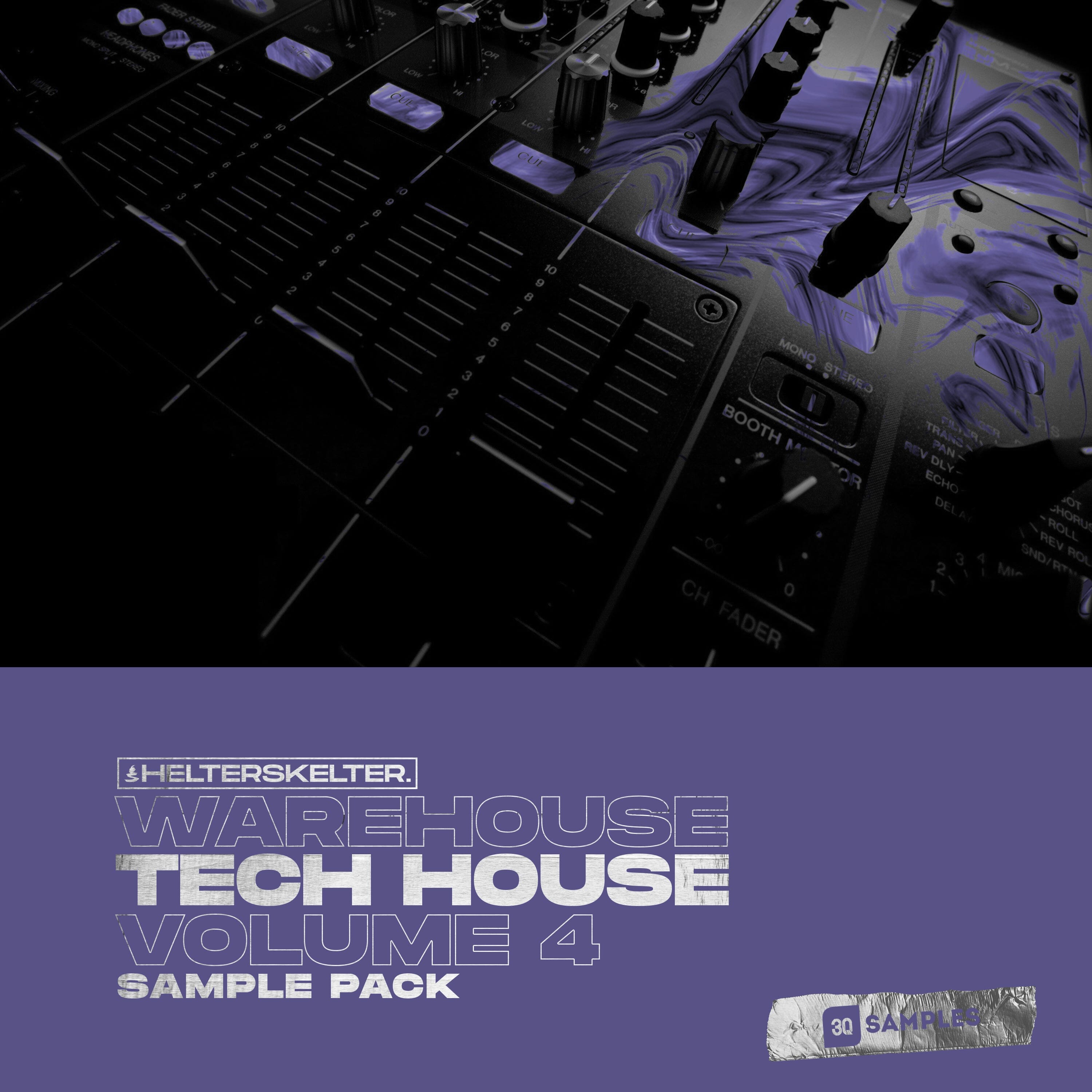Warehouse Tech House Vol 4 (Loops, wave 24bit) Sample Pack 3q Samples