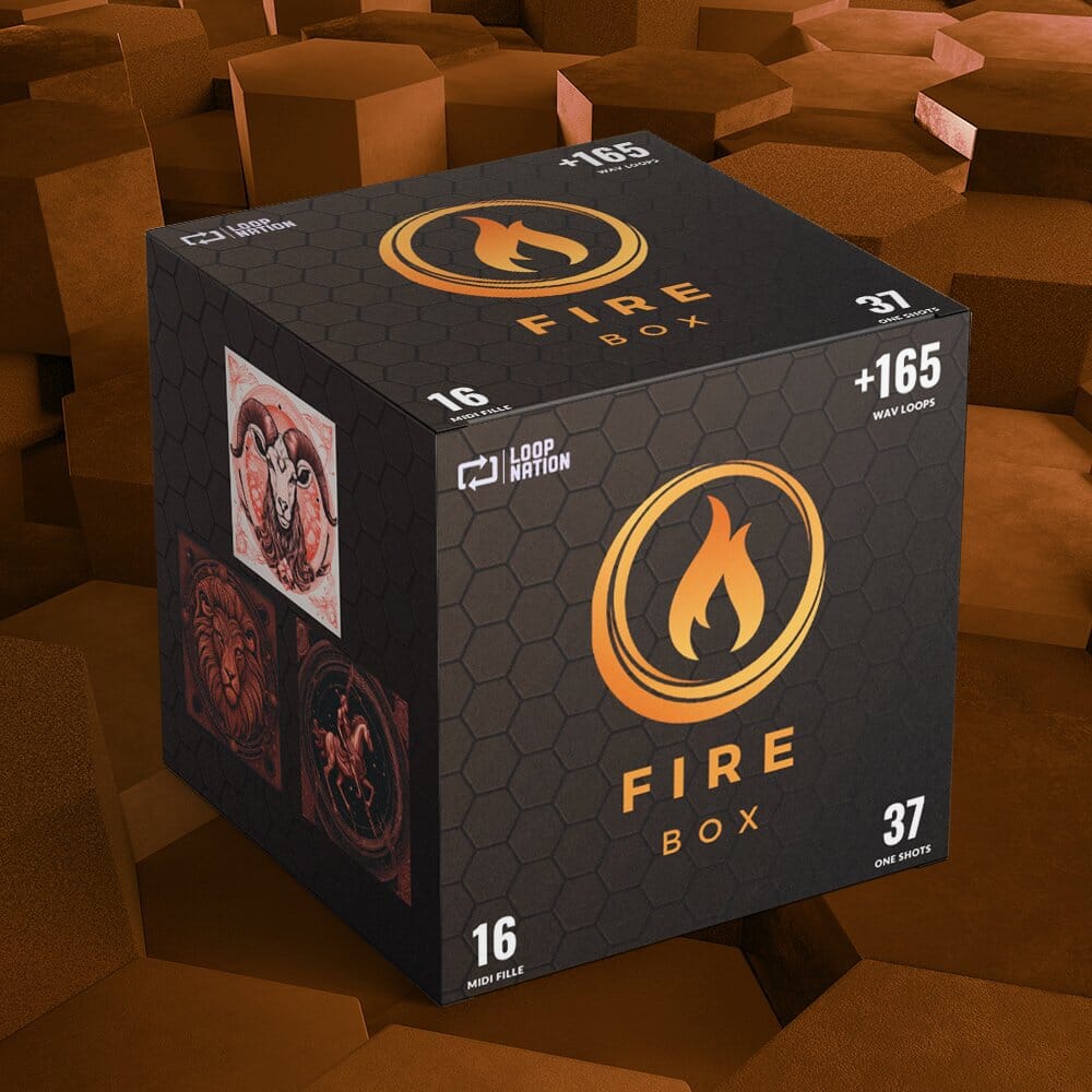 ZODIAC- FIRE BUNDLE (+218 Loops Midi & One-Shots ) Sample Pack Loop Nation
