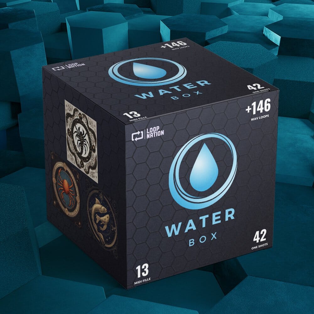 ZODIAC- WATER BUNDLE (+200 Loops,Midi & One-Shots ) Sample Pack Loop Nation