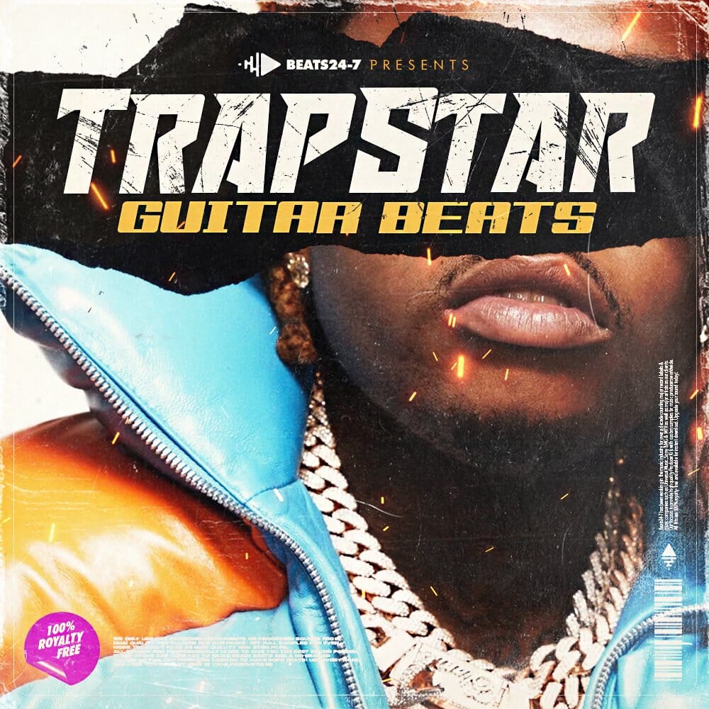 Trapstar Guitar Beats - Hip Hop and Trap Sample Pack Sample Pack Beats24-7