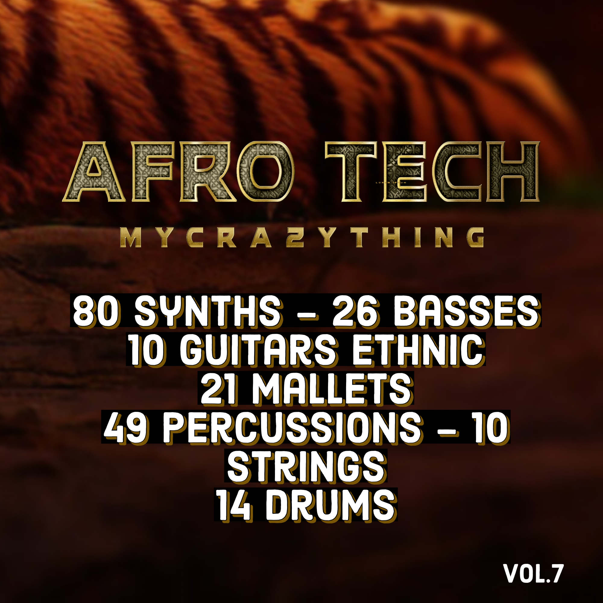 Afro Tech 7 - Loops for Underground Music Genres