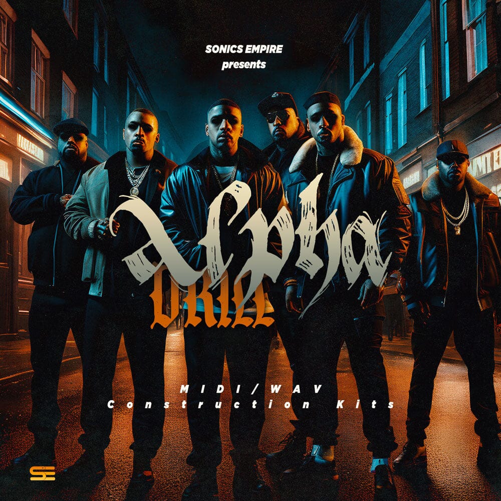 Alpha Drill - Trap - Drill (WAV Royalty Free) Sample Pack Sonics Empire