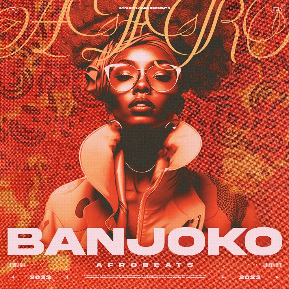 Banjoko Afrobeats - Afro House Raggaeton (WAV Loops Drums & Fx One-Shots MIDI Files) Sample Pack Godlike Loops