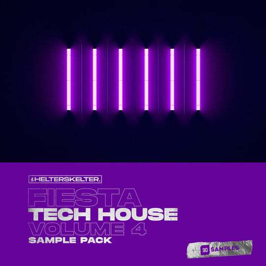 Fiesta Tech House Vol. 4 (Loops - wave 24bit - Drum Hits) Sample Pack 3q Samples