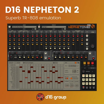 D16 Nepheton 2 - Superb TR-808 emulation Software & Plugins D16 Group