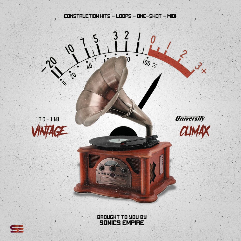 Vintage Climax - Hip Hop sample pack (WAV MIDI MP3 files) Sample Pack Sonics Empire