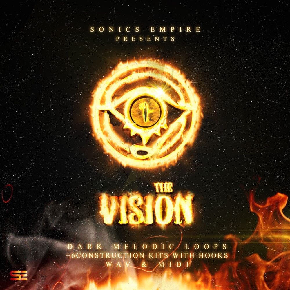 Vision - Hip Hop Sample pack (WAV and MIDI Files) Sample Pack Sonics Empire