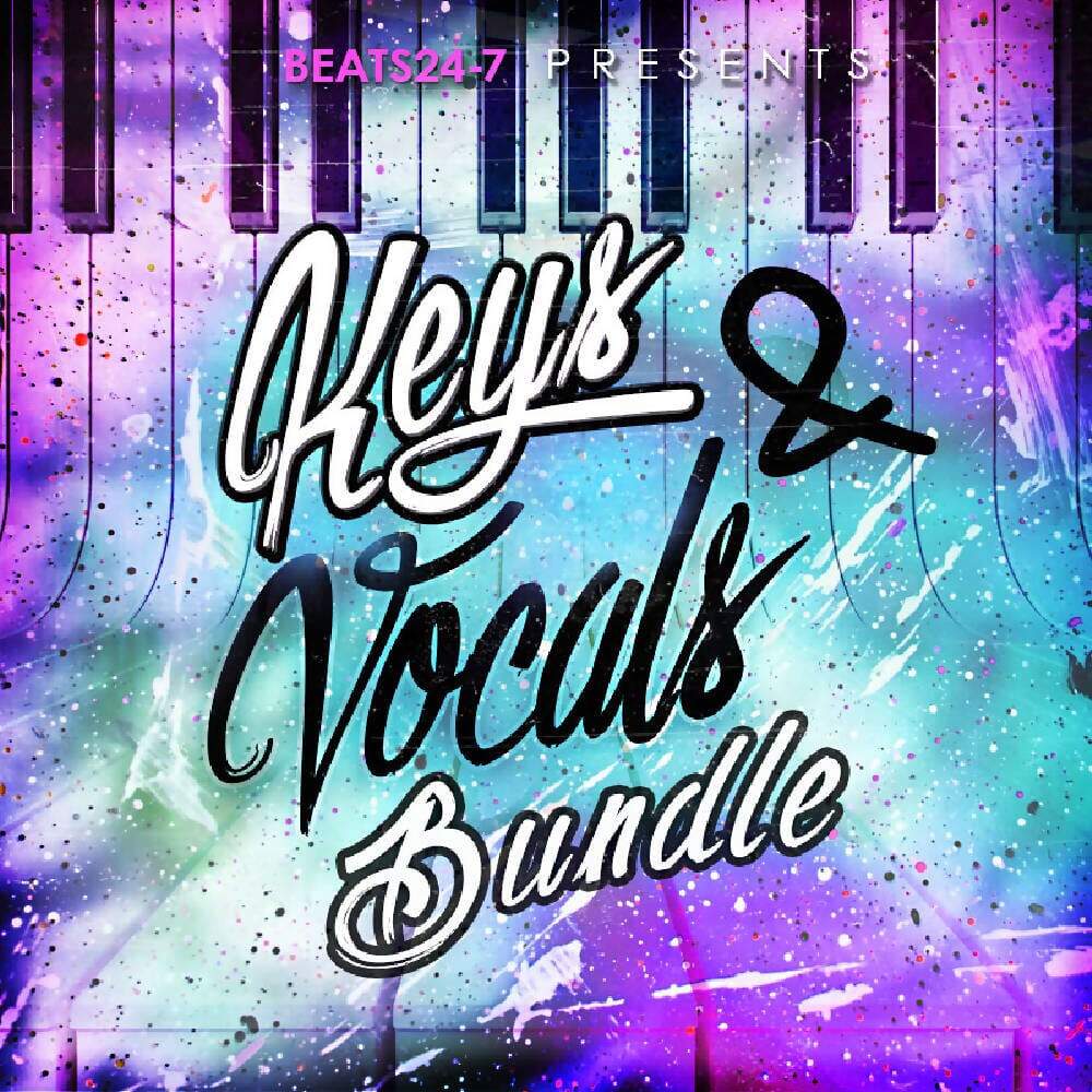 Keys & Vocals Bundle - 123 WAV Files 30 MIDI Files Sample Pack Sample Pack Beats24-7