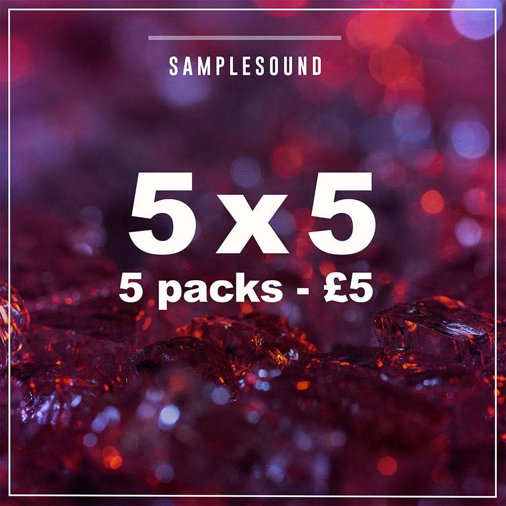 5x5 <br> Bundle Pack Sample Pack Samplesound
