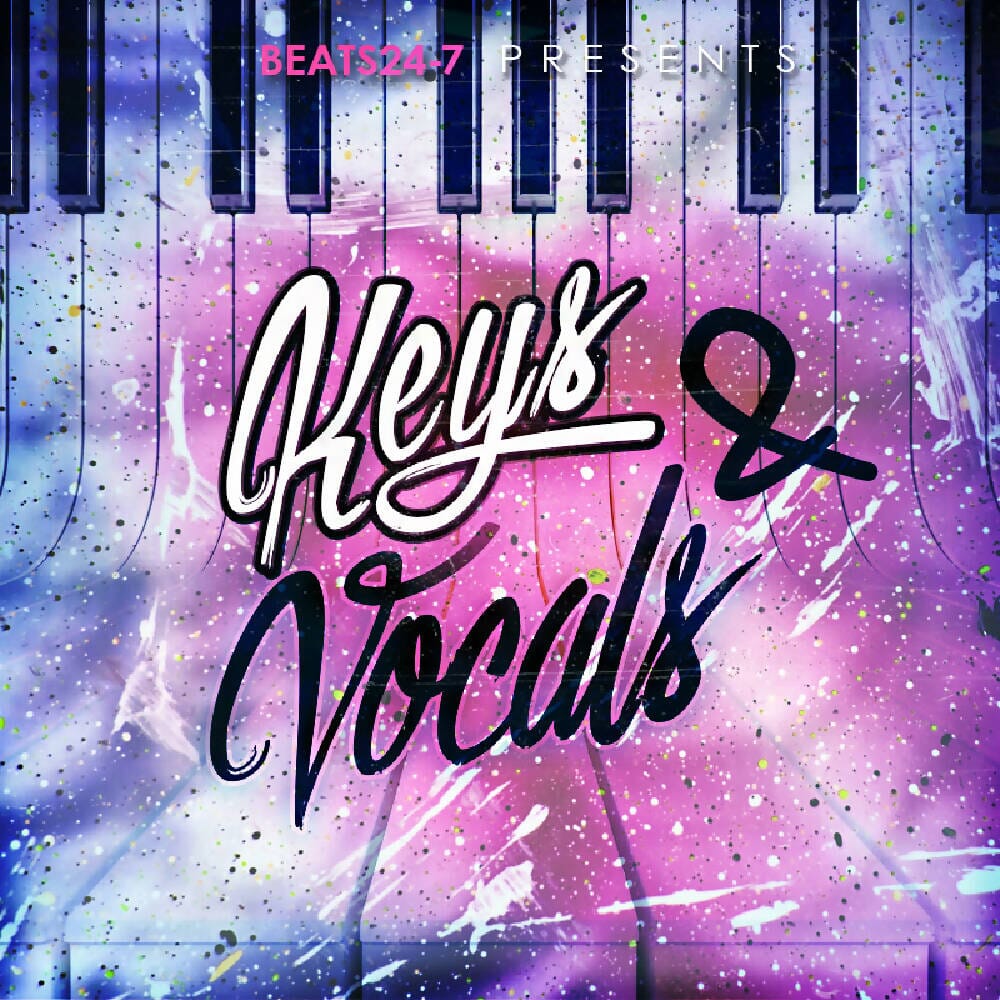 Keys & Vocals - Hip Hop - Indie Pop Sample Pack (MIDI Samples Piano & Keys Vocals Acapellas) Sample Pack Beats24-7