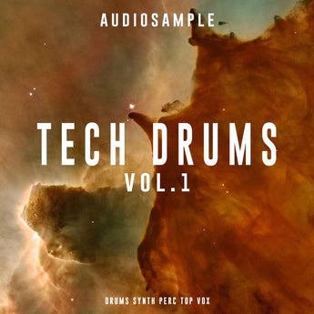 SALE - Tech Drums Volume 1 Sample Pack Audiosample