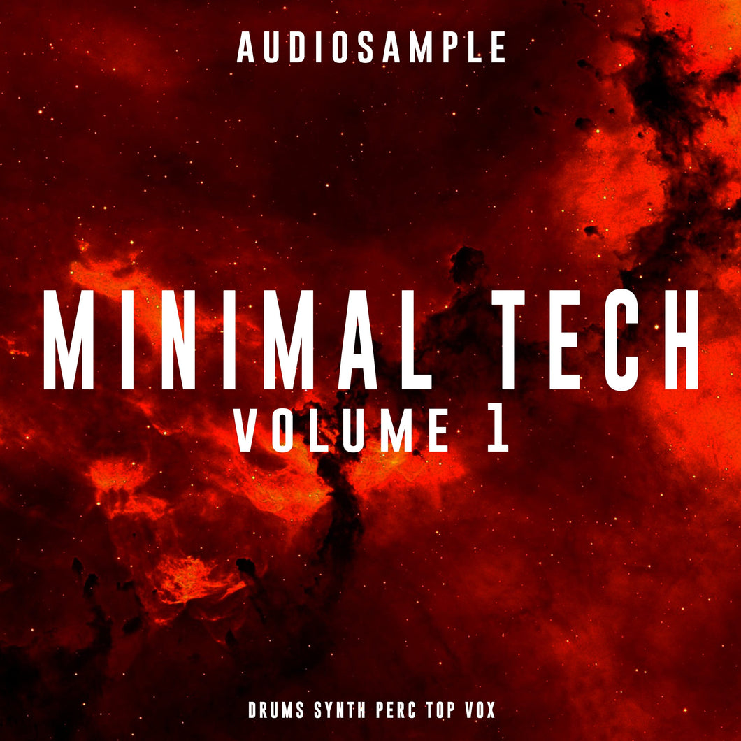 Minimal Tech </br> Volume 1 Sample Pack Audiosample