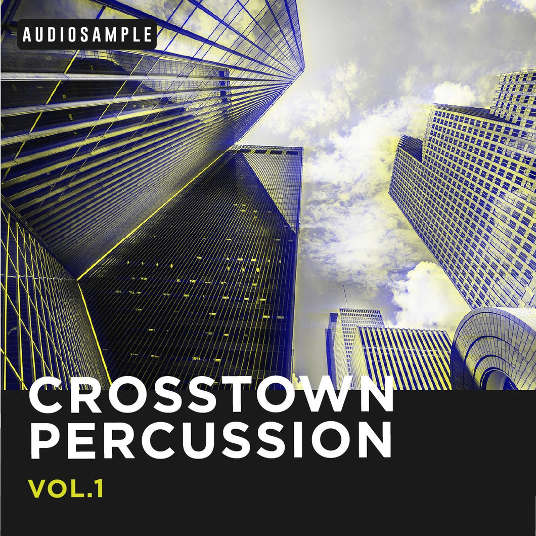 Crosstown Percussion </br> Volume 1 Sample Pack Audiosample