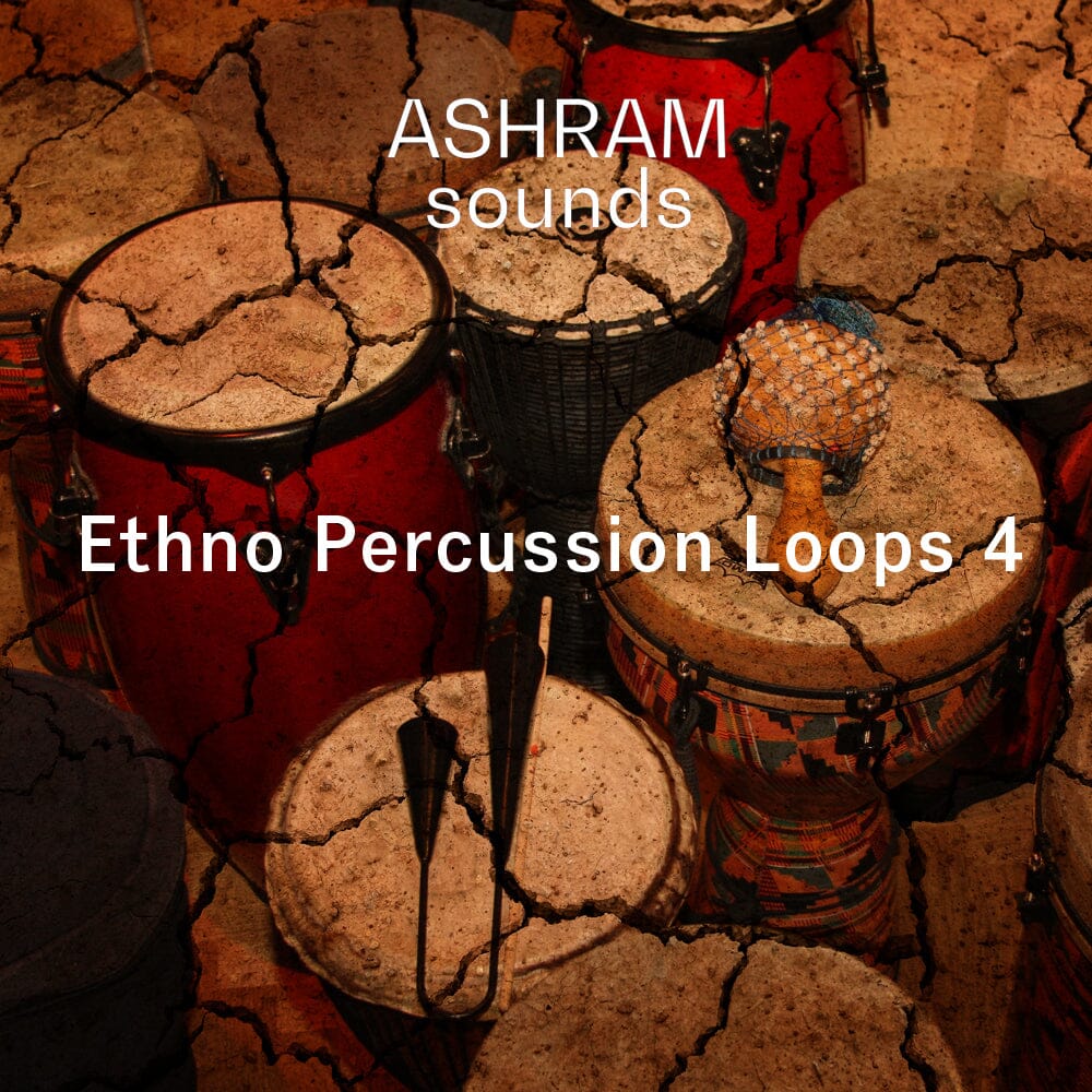 ASHRAM Ethno Percussion Loops 4 - Deep House Tech-House (24-bit Wav Percussion Loops) Sample Pack Ashram Sounds