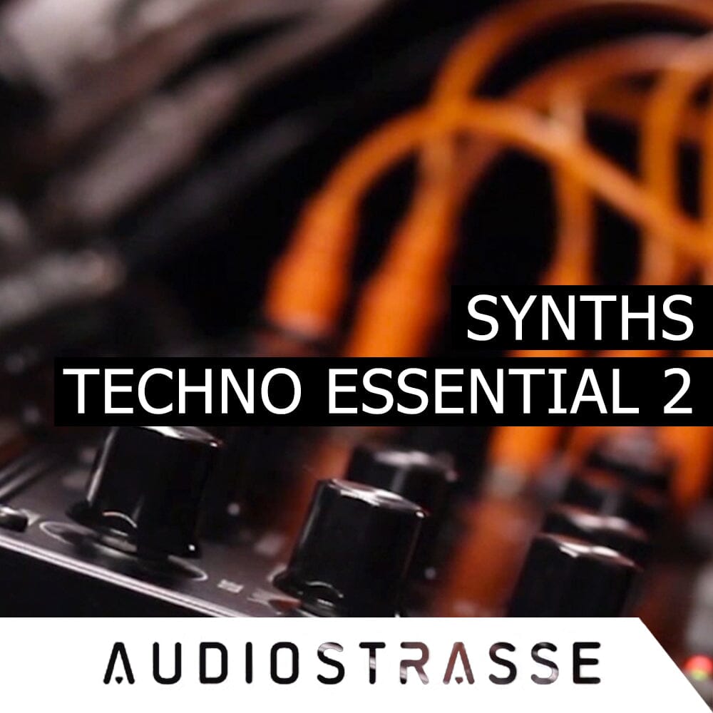 Techno Essential </br> Synths 2 Sample Pack Audio Strasse