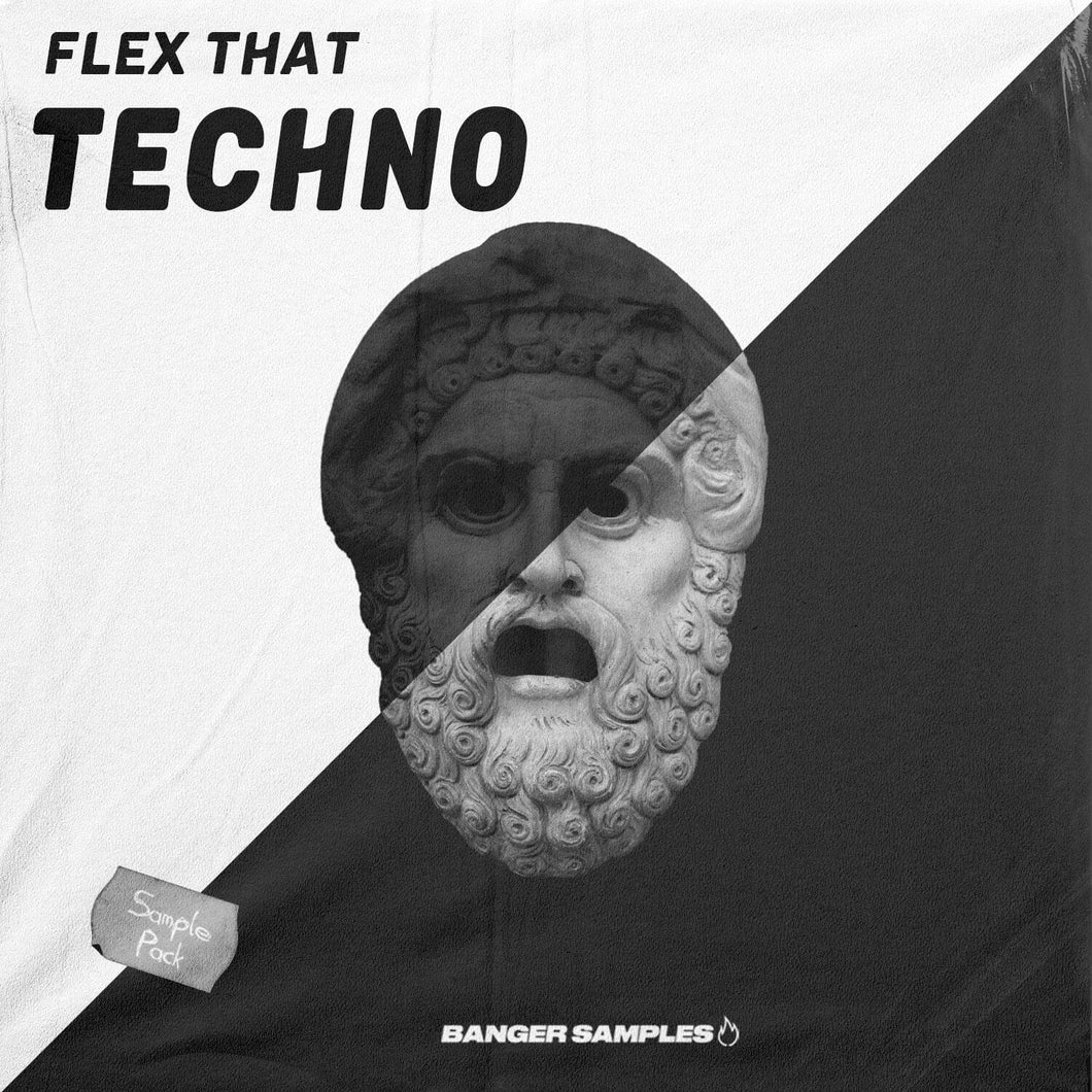 Flex That Techno - Techno rhythms (Loops, Midi and Wav Files) Sample Pack Banger Samples