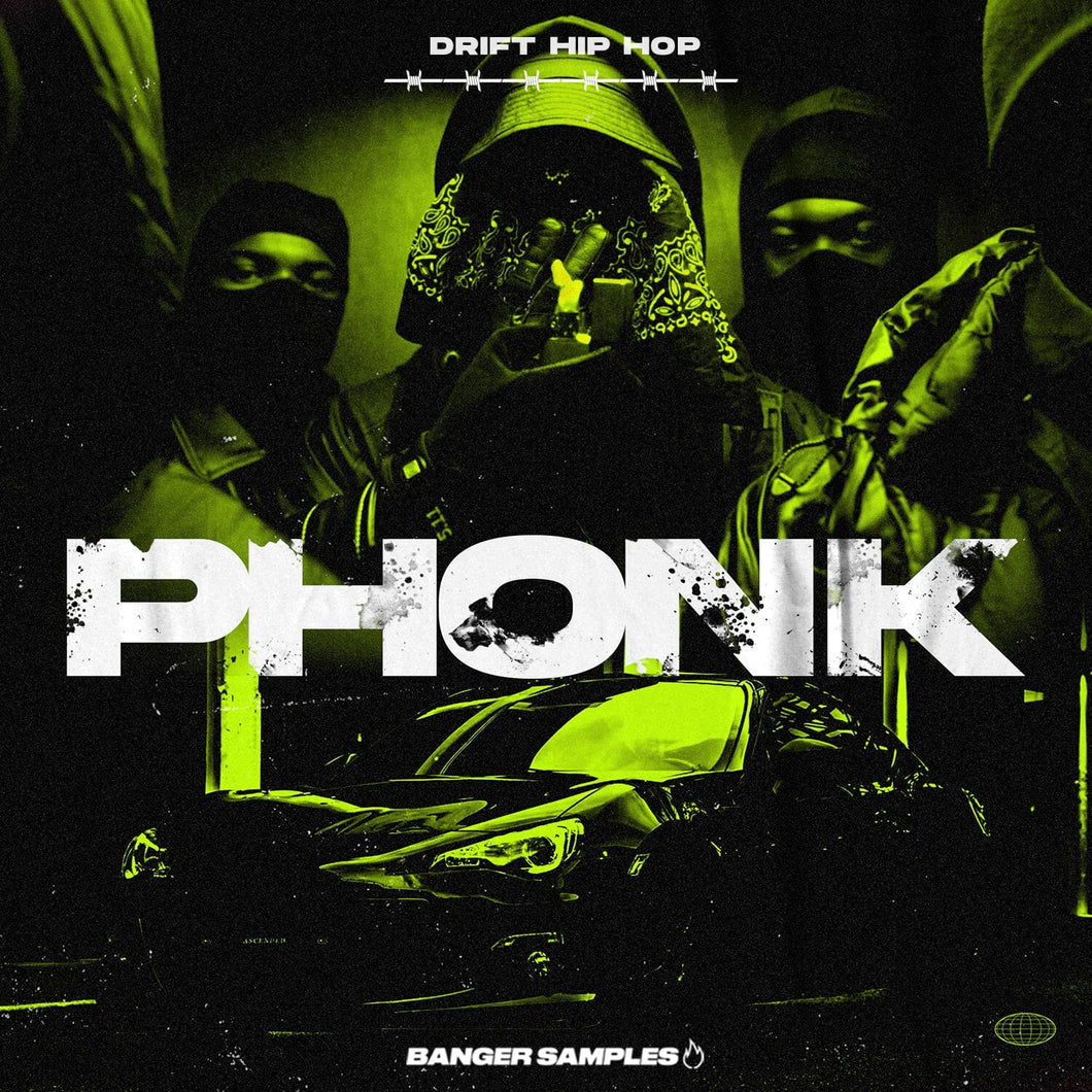 PHONK - Hip Hop & Trap (One Shots, Construction Kit) Sample Pack Banger Samples