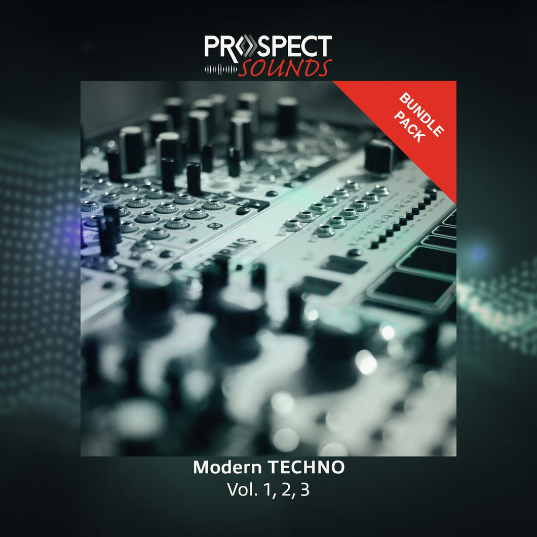 Modern Techno Bundle - Techno Sample pack Sample Pack Prospect Sounds