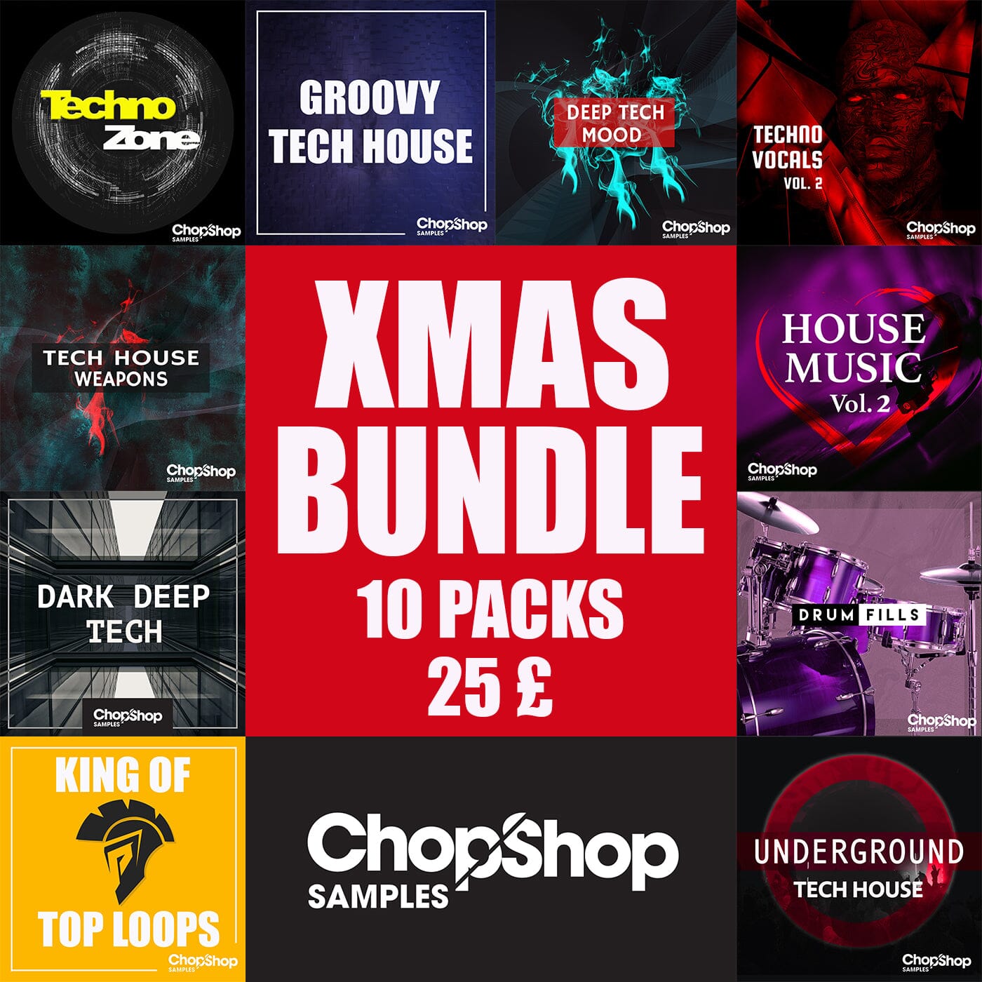 Xmas </br> Bundle Sample Pack Chop Shop Samples